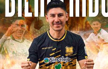 El delantero argentino Agustín Fontana es nuevo jugador de Águilas Doradas. FOTO CORTESÍA ÁGUILAS DORADAS