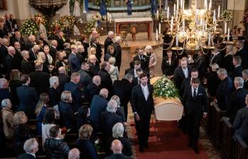 Este viernes Sven-Göran Eriksson recibió su último adiós en Torsby, Suecia. FOTO: @svenskfotboll