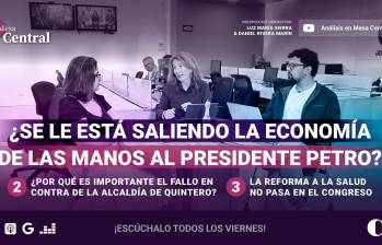 Mesa Central: ¿Se le está saliendo la economía de las manos al Presidente Petro? 
