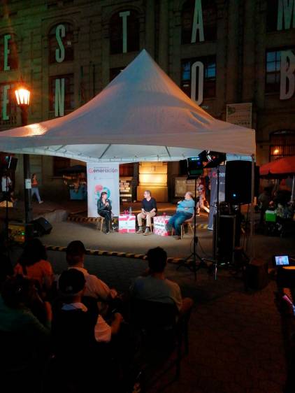 El Café Generación fue en la Plazuela San Ignacio.
