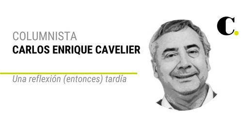 Una reflexión (entonces) tardía