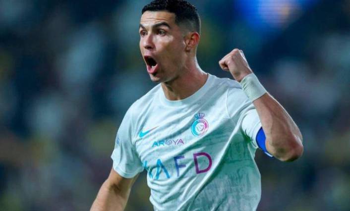 Cristiano Ronaldo, de 39 años, podría regresar a la liga saudita el próximo viernes. FOTO: GETTY