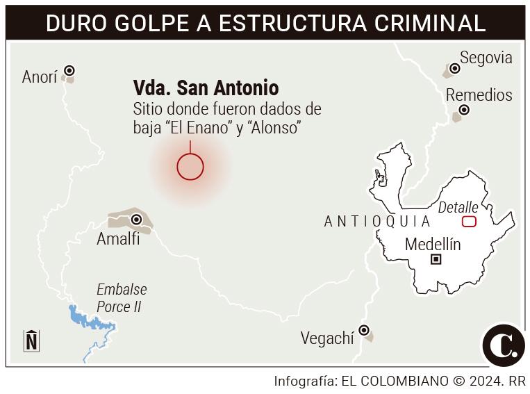 ¿Qué pasará en la guerra por el oro en el Nordeste antioqueño tras la muerte de El Enano?
