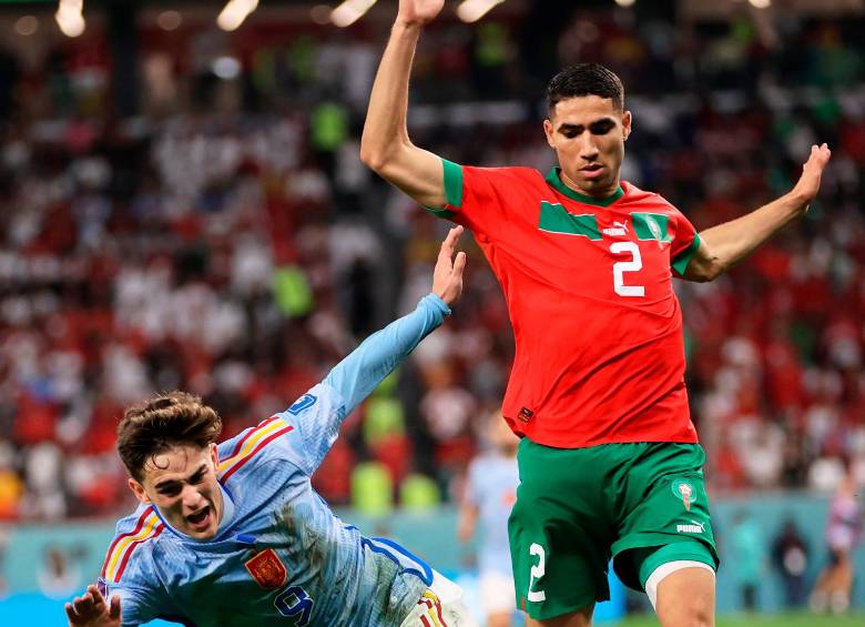 Achraf Hakimi es la estrella de la Selección nacional. FOTO getty