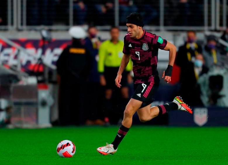 Raúl Jiménez, referente de la Selección de México en la Copa del Mundo. FOTO: GETTY
