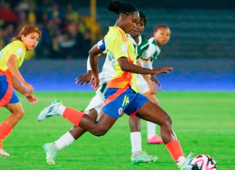 Linda Caicedo es una de las grandes joyas que tiene el Mundial femenino que se juega en nuestro país. FOTO: GETTY