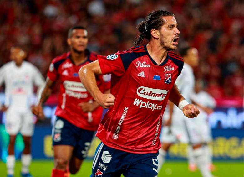 Joaquín Varela ha marcado varios goles importantes para el DIM en el segundo semestre del 2024. FOTO: MANUEL SALDARRIAGA