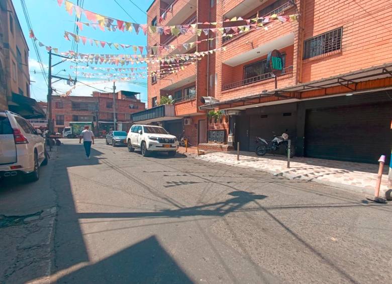 En este sector del barrio Trinidad, suroriente de Medellín, ocurrió el asesinato de Daniel Felipe Jaramillo Franco, de 38 años. FOTO: ALEJANDRA MORALES RÍOS