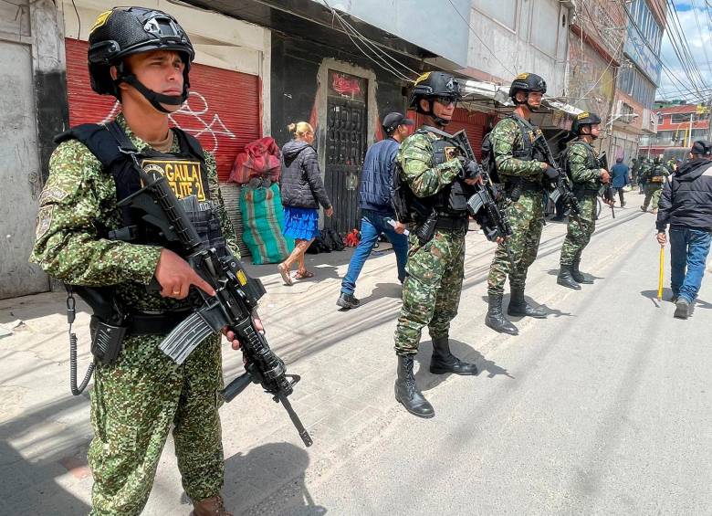 Los 70 hombres del Gaula Militar estarán desplegados para garantizar la seguridad. FOTO CORTESÍA FUERZAS MILITARES 