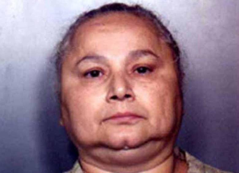Foto policial de la captura de Griselda Blanco, en Irvine, California. en 1985. Foto cortesía.