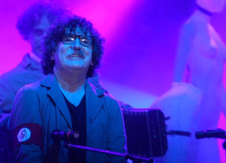 La última vez que Charly García estuvo en Colombia fue en 2012, en el cierre de Rock al Parque. FOTO: Colprensa