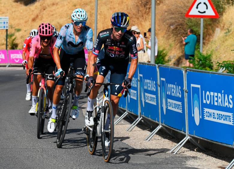 El ciclista esloveno Primoz Roglic partió como favorito para quedarse con el primer puesto de la general. FOTO GETTY 
