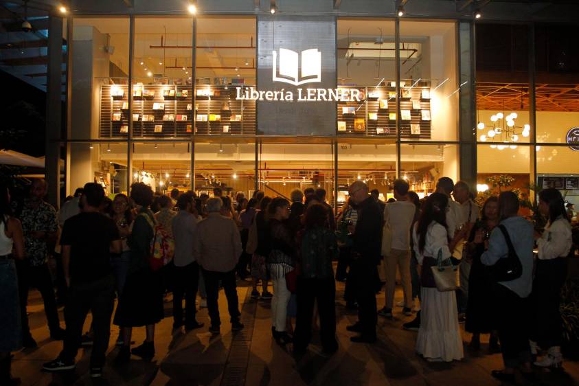 Evento de inauguración de la Librería Lerner en Medellín. Foto: Fredy Builes