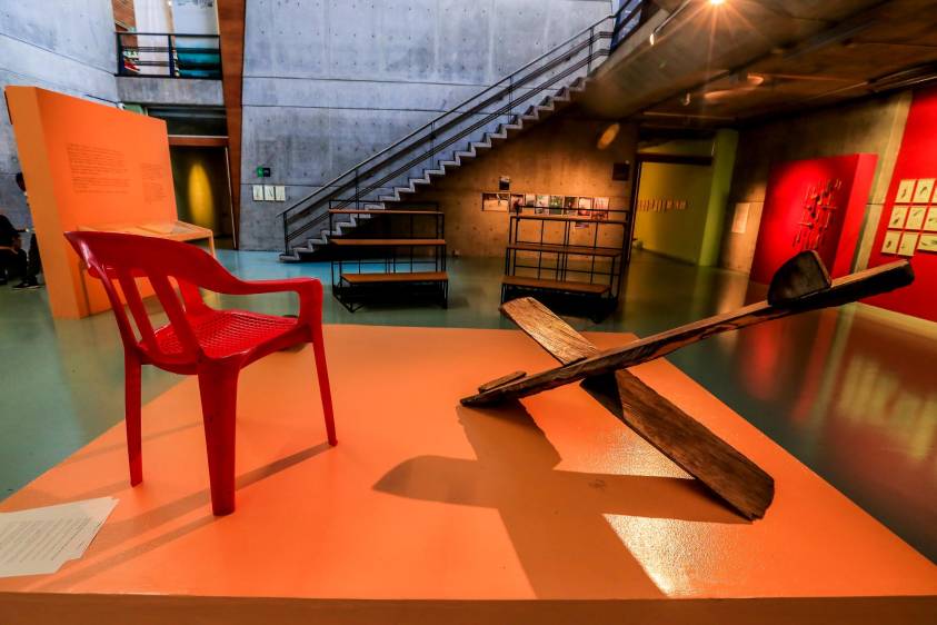 La exposición empezó en una tesis que José Ignacio y María Patricia hicieron en los años 80. Foto: Jaime Pérez.