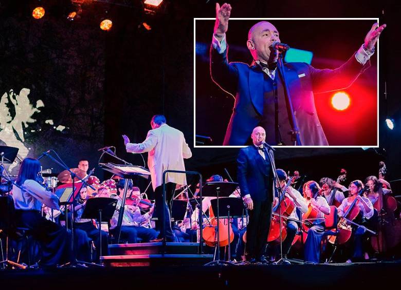 Santiago Cruz estuvo presente en su tierra en este festival. FOTOS Cortesía