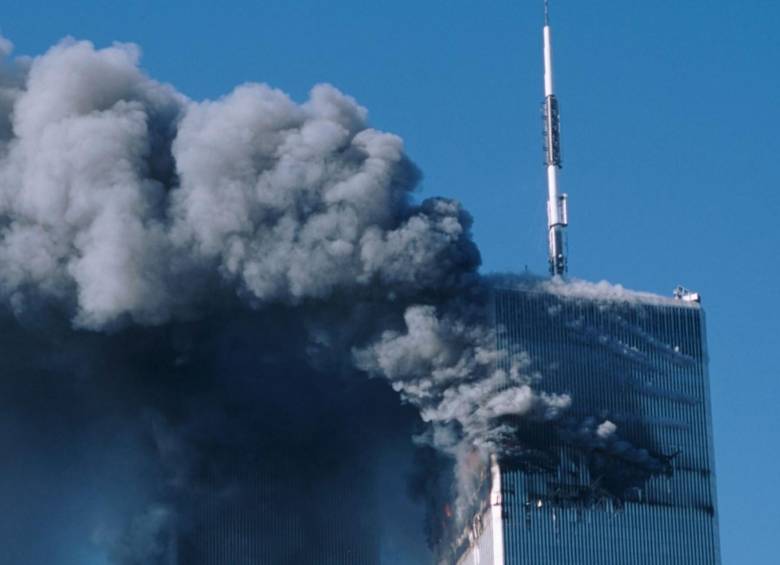 El 11 de septiembre, dos aviones impactaron contra las Torres Gemelas ubicadas en el World Trade Center, en Nueva York. Foto: Getty Images