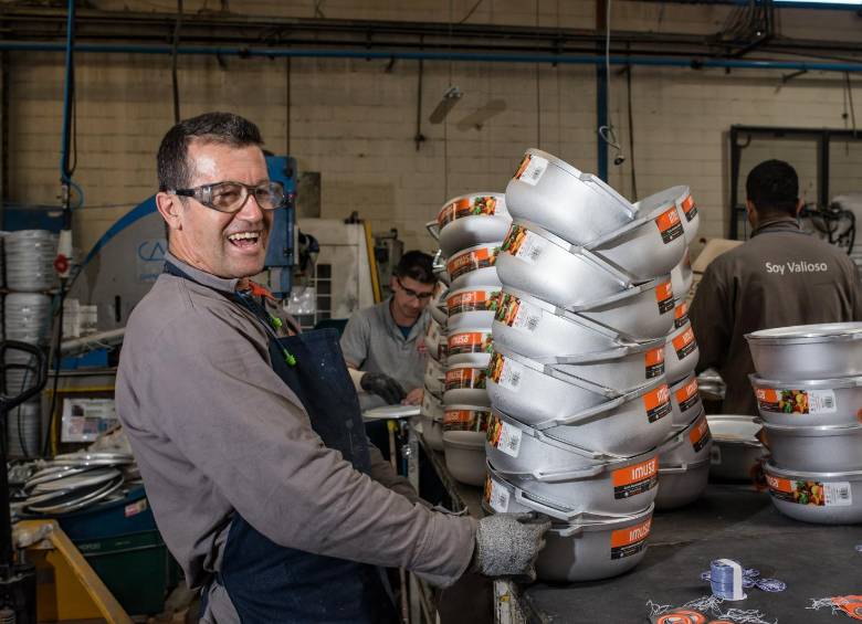 El 11% de la energía de la operación de la planta en Rionegro proviene de paneles solares. FOTO Cortesía