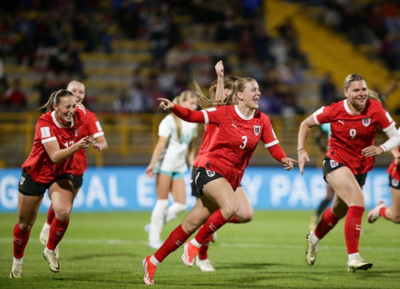 La Selección de Austria será una de las que visite a Medellín en los octavos de final del Mundial Femenino Sub-20. Foto: Colprensa