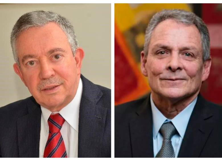 Luis Alberto Zuleta y Juan José Echavarría son miembros independientes de la Junta de Ecopetrol. FOTO: Cortesía