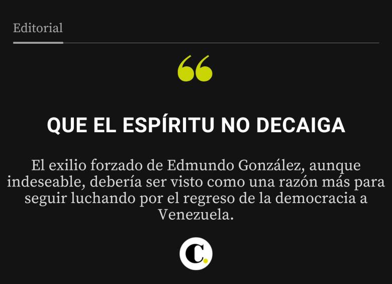 Que el espíritu no decaiga