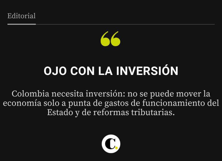 Ojo con la inversión