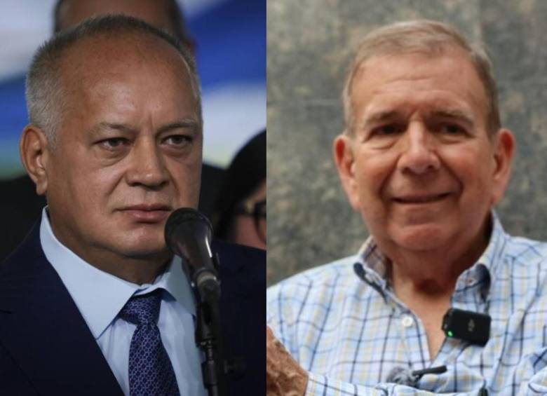 El ministro del Interior de Venezuela, Diosdado Cabello, tachó de “colonialismo” el apoyo que el Congreso de español le está dando al opositor venezolano, Edmundo González, tras reconocerlo como presidente electo. FOTO: EUROPA PRESS Y CUENTA DE X @PartidoPSUV