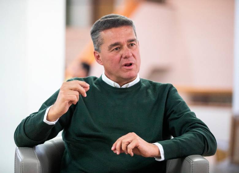 Carlos Raúl Yepes, expresidente de Bancolombia. FOTO Camilo Suárez