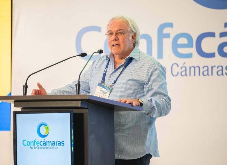 Julián Domínguez, presidente de la Confederación Colombiana de Cámaras de Comercio (Confecámaras). Foto: Cortesía