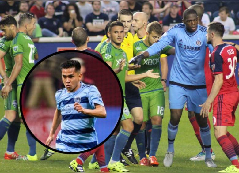 Colombiano en la MLS fue suspendido por estar implicado en apuestas deportivas. Fotos: Flickr y Getty Images