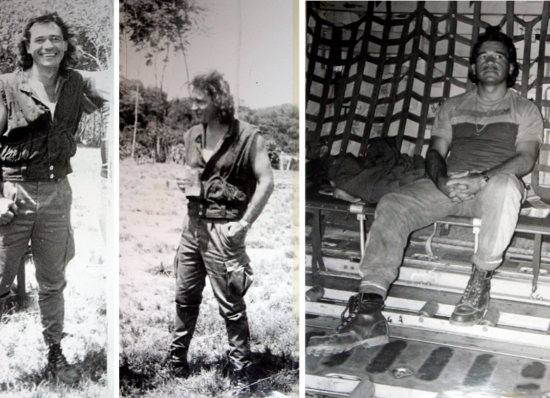Carlos Lehder Rivases un exnarcotraficante colombo-alemán y cofundador del Cartel de Medellín. Fue capturado el 4 de febrero de 1987 y extraditado pocas horas después a los Estados Unidos. Fotos Colprensa 