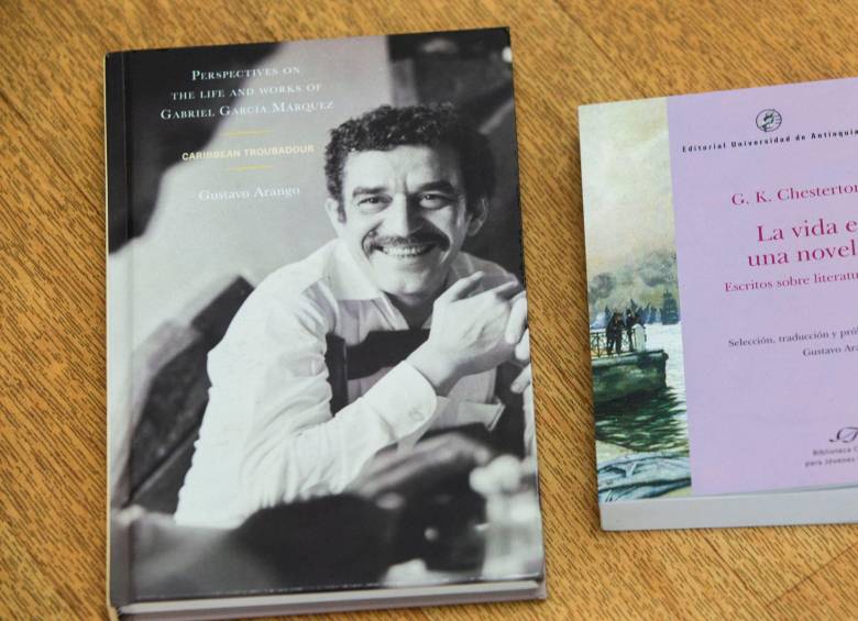 Los dos libros más recientes de Gustavo, Perspectives on the life and works of Gabriel García Márquez y La vida es una novela, de G. K. Chesterton, del que hizo la selección, la traducción y el prólogo.
