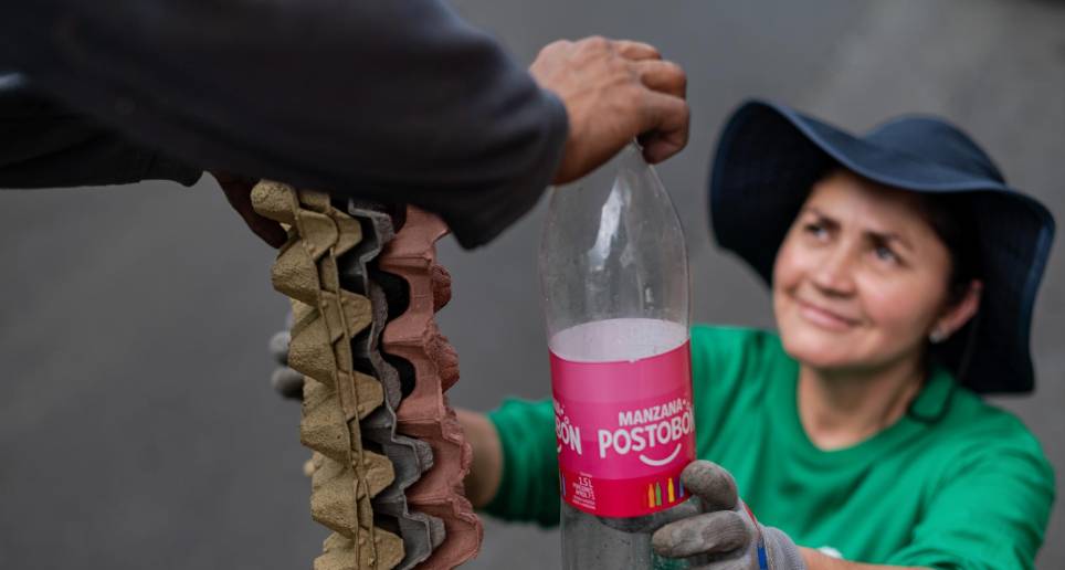 Postobón tiene la meta de recuperar el 50% de sus envases