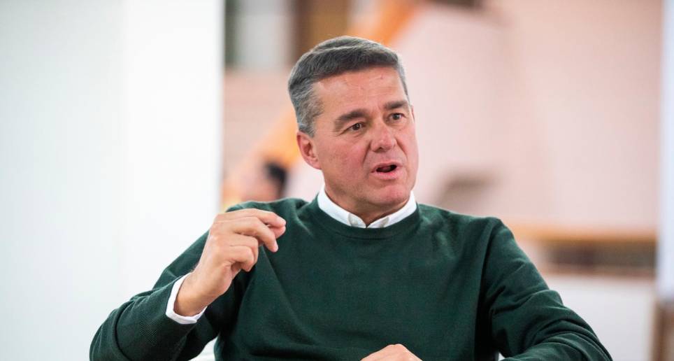 Carlos Raúl Yepes, expresidente de Bancolombia. FOTO Camilo Suárez