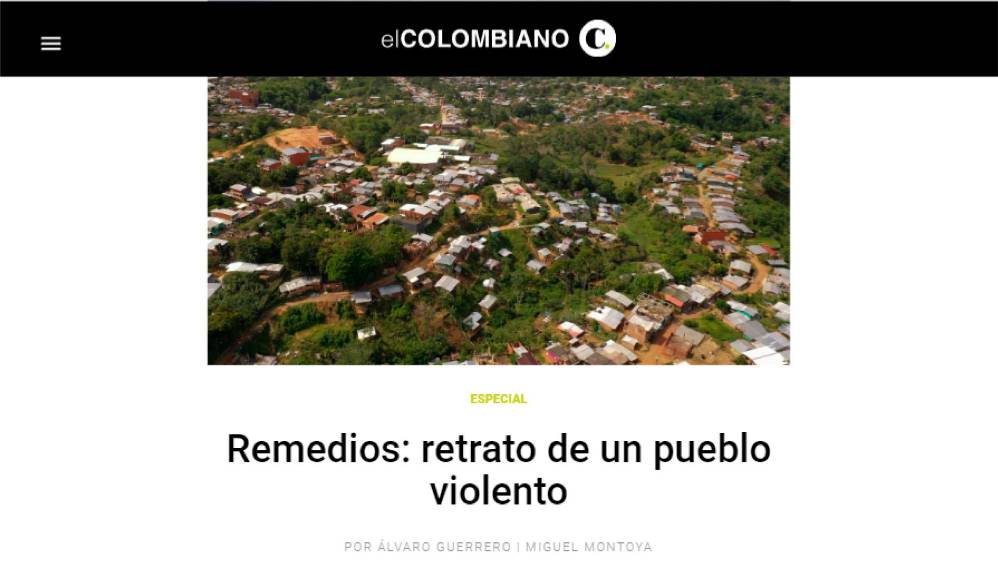 Remedios, retrato de un pueblo violento